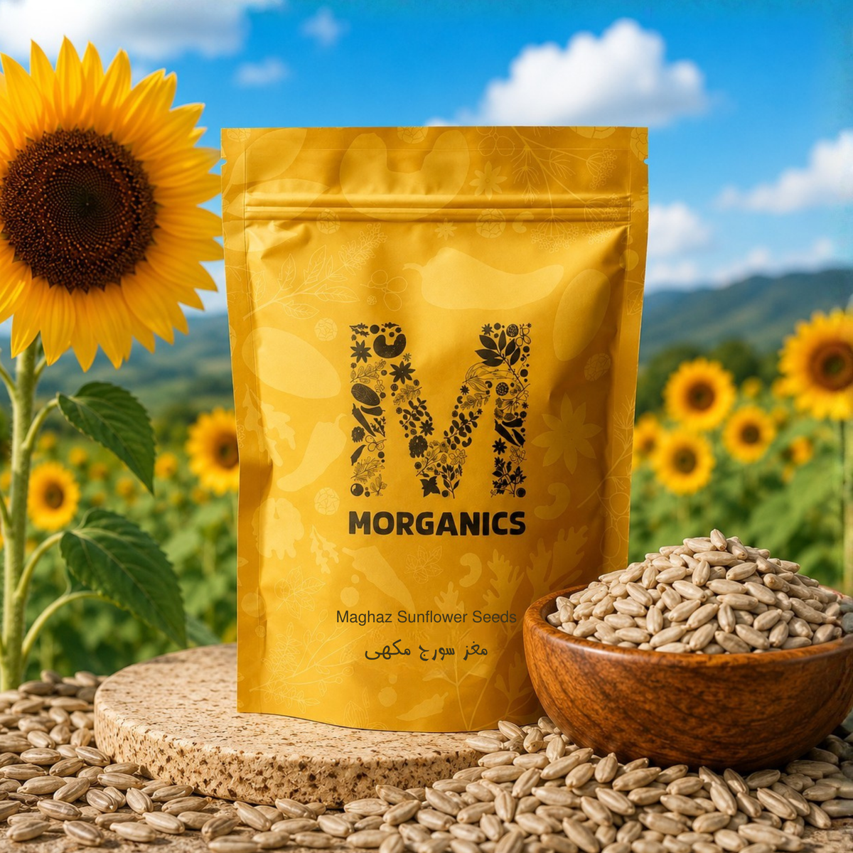 Maghaz Sunflower Seeds – مغز سورج مکھی